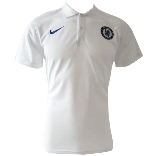 Polo Chelsea 2019 2020 Blanco Azul